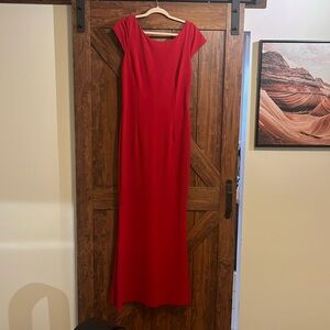 Long, red, short sleeve dress. Speechless brand. Size 12. Bought from Macy’s.